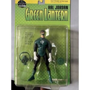 "DC Direct Green‎ Lantern Hal Jordan Action Figure Power Battery and Power ring"